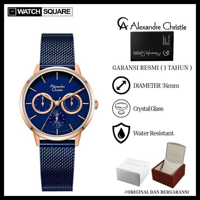 Murah Jam Tangan Wanita Alexandre Christie Ac-2682