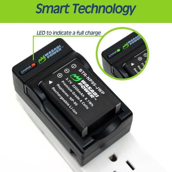 Wasabi Power Battery & Charger for Panasonic DMW-BMB9 DMW-BMB9E DMW BMB9 BMB9E Lumix DC FZ80 FZ80DK 