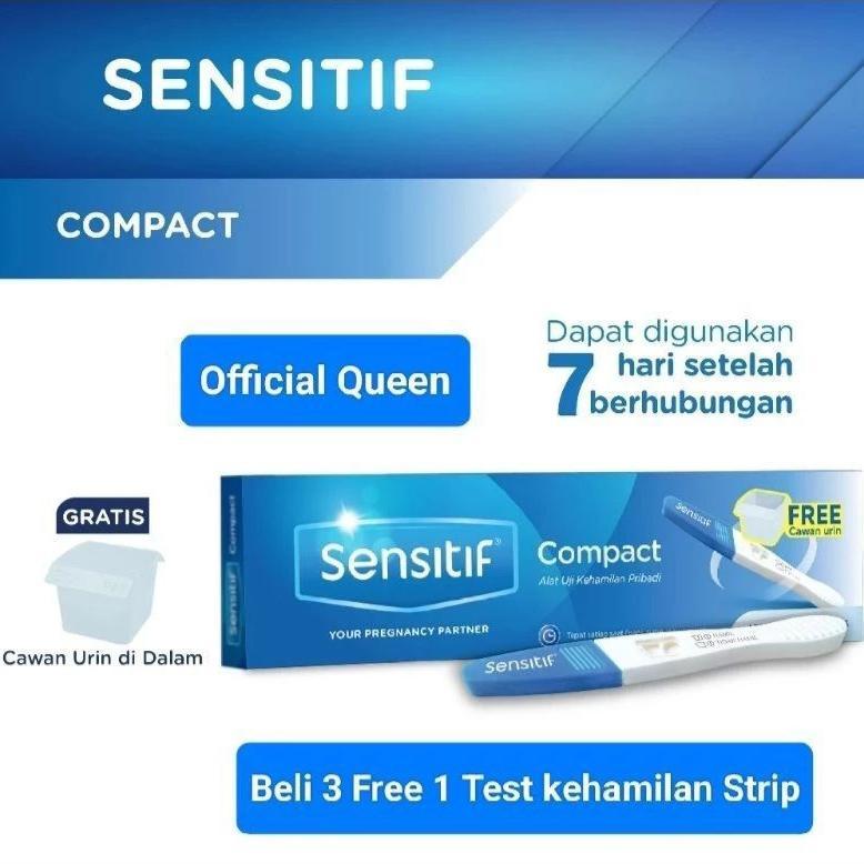 Testpack Test pack Tes hamil test kehamilan Privasi aman Bisa cod Sensitif compact Sensitif digital 