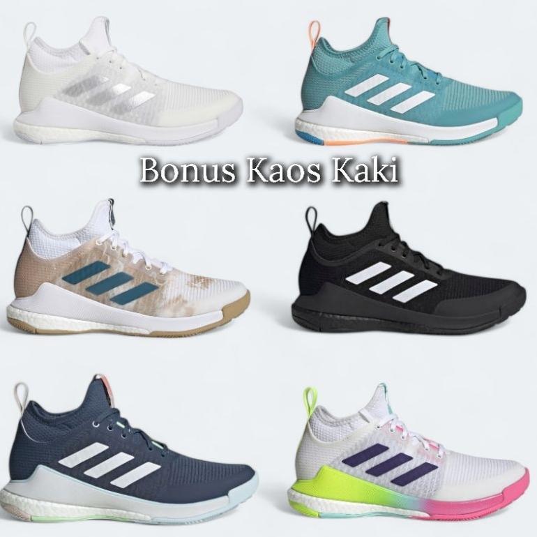 terbaru adidas crazyflight grade ori / sepatu voli / sepatu basket / sepatu olahraga pria wanita