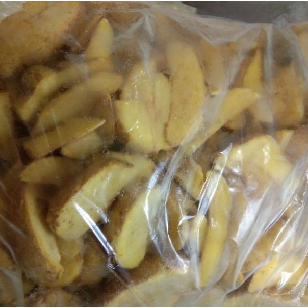 Kentang Wedges Frozen 2.5Kg Untuk Restoran