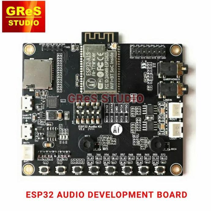 ESP32 Audio Kit WiFi+Bluetooth Module ESP32 Serial to WiFi - ESP32-A1S