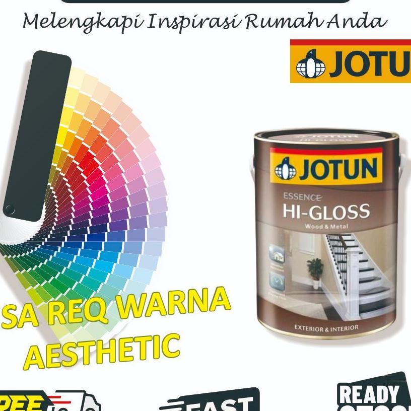 Jotun Hi Gloss Cat Kayu / Besi / Cat Minyak Premium Ukuran 0,9 Liter