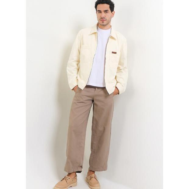 Hush Puppies Jaket Denim Pria Rummel Off White