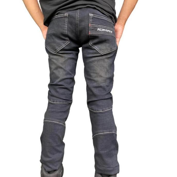 Celana Jeans Komine WJ-747S Kevlar Jeans Deep Indo celana Jeans Komine WJ747S