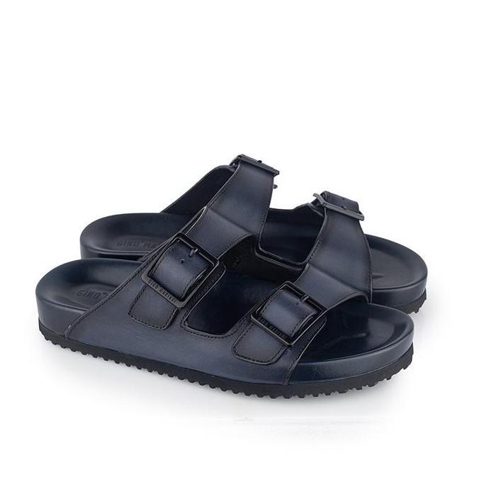 Sandal Kulit Pria Gino Mariani Hayes Navy