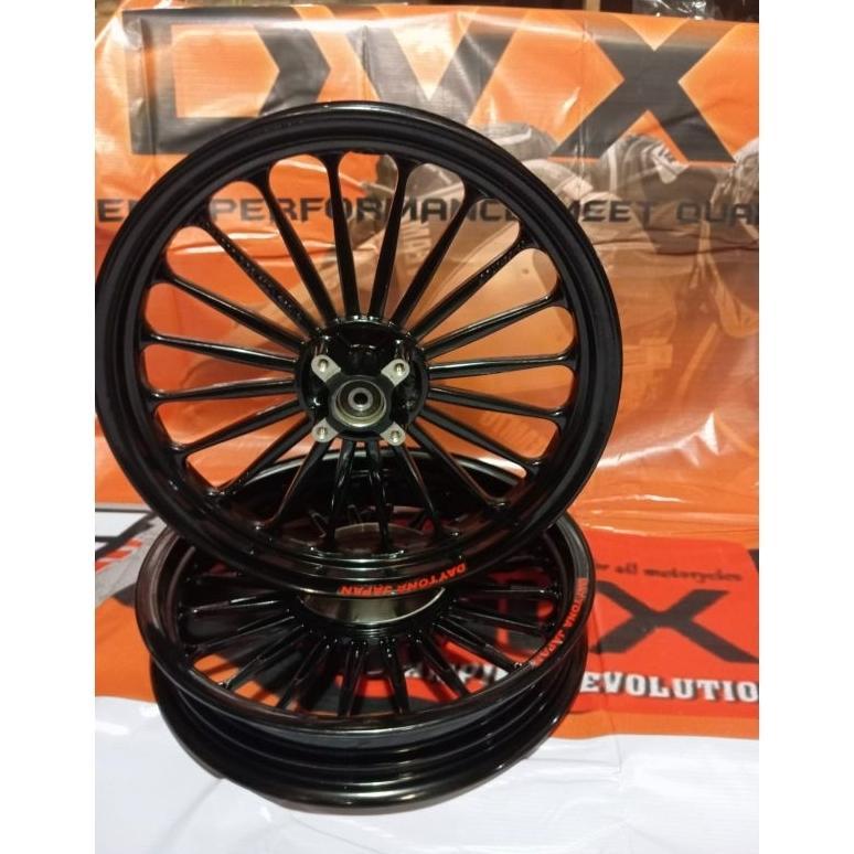 PELEG VELG YAMAHA XEON 185/215-14 DAYTONA ORIGINAL hitam