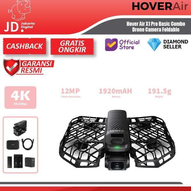 Hover Air X1 Pro Basic Combo Drone Camera Foldable Hover X-1 Drone Kamera