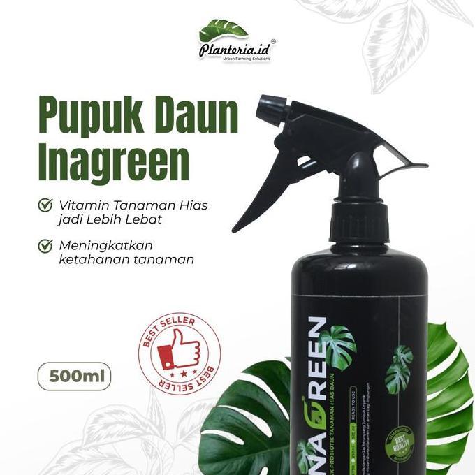 Huayuan- Pupuk Daun Cair Pupuk Tanaman Hias Spray Inagreen 500 Ml Siap Pakai