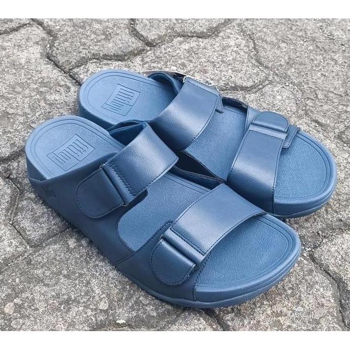 Sandal Fitflop Slide Man NEW Sandal Fitflop Pria Nubuck Man