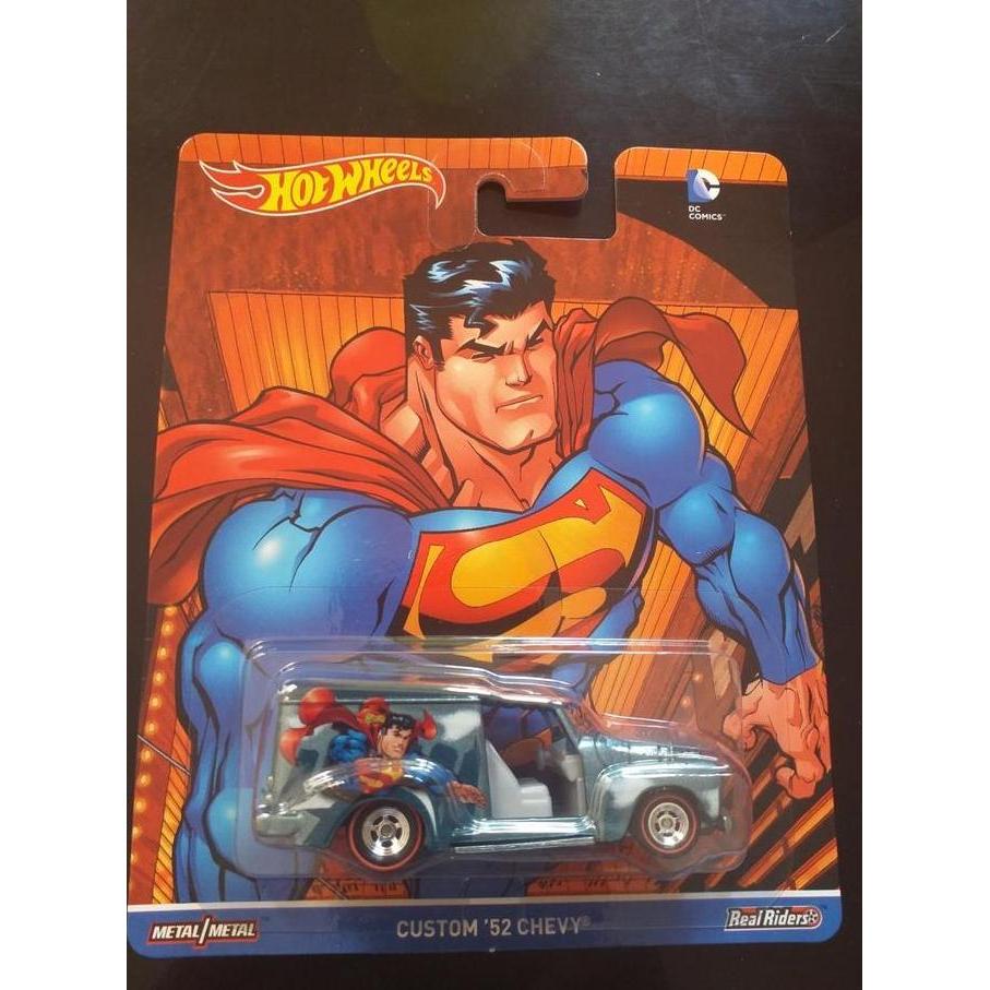 HOT WHEELS RETRO SUPERMAN BATMAN CUSTOM 52 CHEVY
