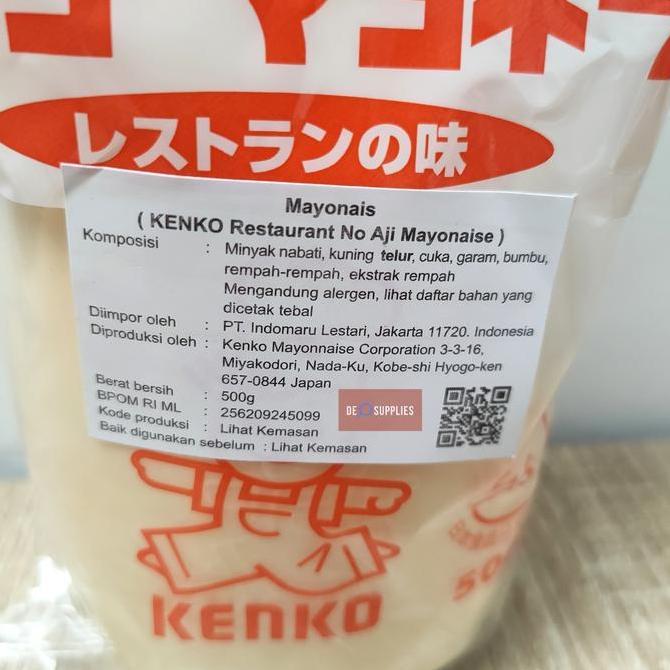Kenko Mayonaise Japan 500gr - Restaurant no Aji Mayonais Jepang MZ