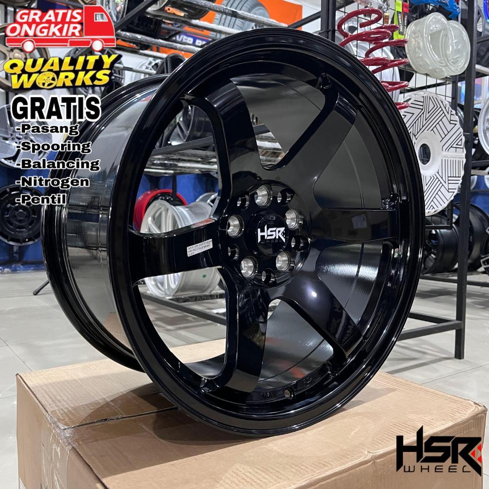 Velg Mobil Accord, Camry, Civic, Ring 17 Velg Model Te37 Hsr Wheel Tokyo