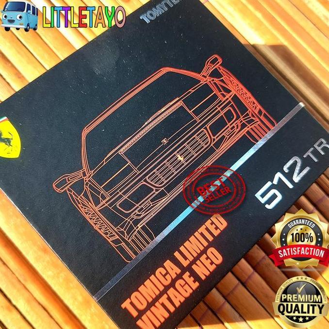 TOMICA VINTAGE TLV NEO FERRARI 512 TR 512TR MERAH - ORIGINAL