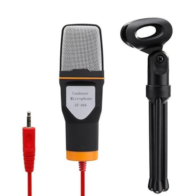 Vocale- Condenser Singing Karaoke Microphone Mic 3.5Mm Pc Laptop
