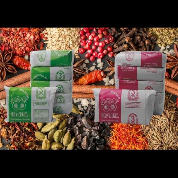Bumbu rempah dapur cap nona pink & cap nona hijau PL