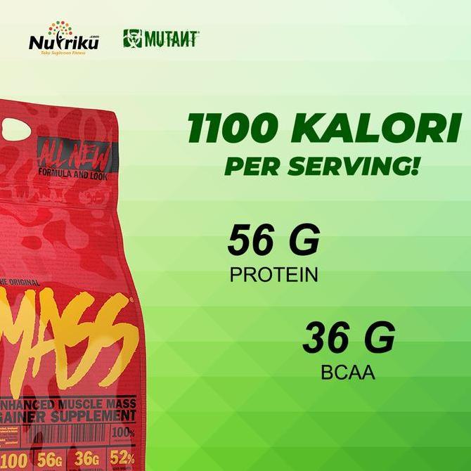 Kerenabis- Mutant Mass 15 Lbs Nutriku