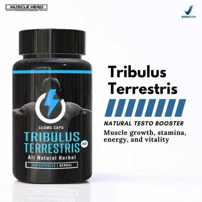 Kerenabis- Tribulus Terrestris Kapsul - Testo Booster Pembentuk Otot & Vitalitas