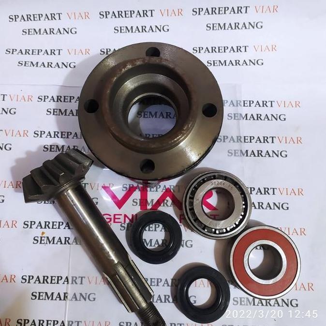 Gigi Reduksi Set Hub Gardan Rumah Tutup Gardan Viar Roda 3 Set Laker