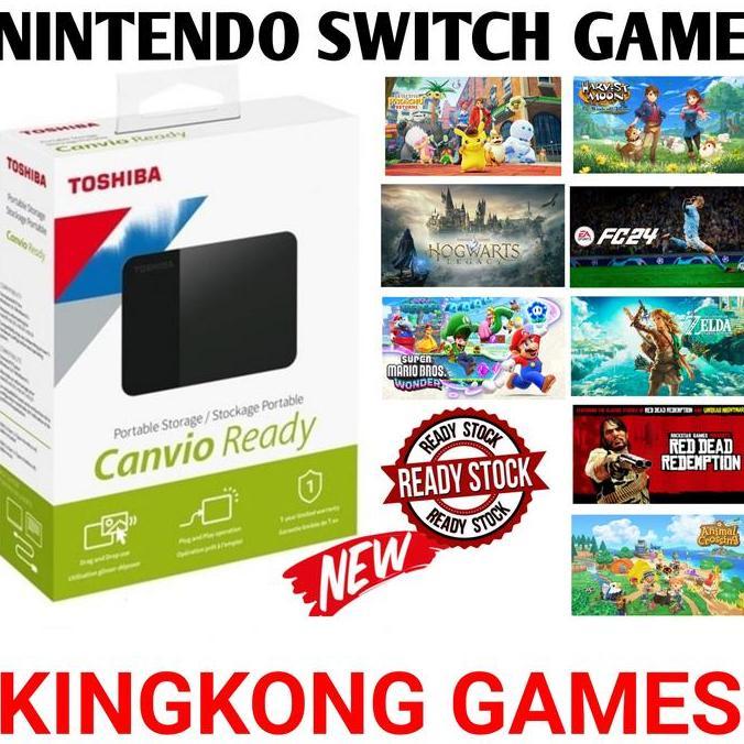 HDD Eksternal - Eksternal Harddisk Eksternal - Nintendo Switch