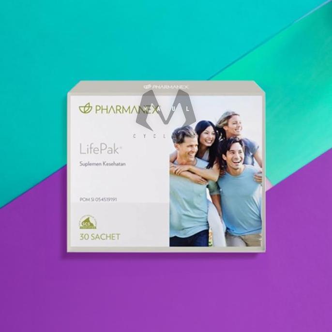 Pharmanex Lifepak Suplemen Multivitamin Isi 30 Pcs - Memperbaiki Kekurangan Nutrisi & Perlindungan S