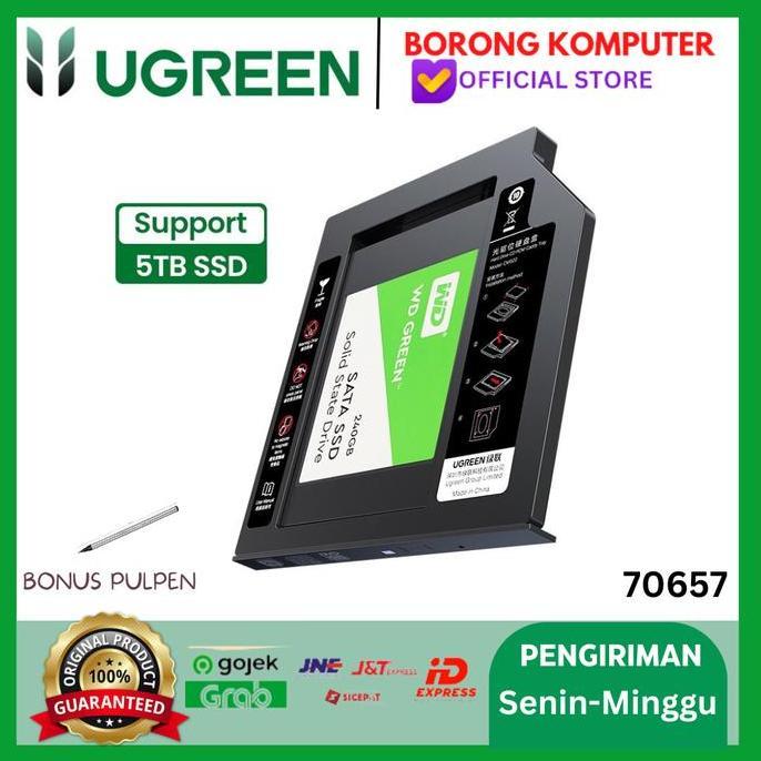 Ugreen SATA HDD SSD Caddy for 9.5mm Notebook Tray 70657