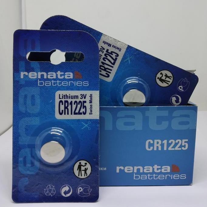 Homeme- Baterai Renata Cr1225 Lithium Battery 3V Batrai Cr 1225