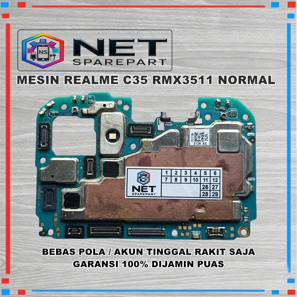 MESIN REALME C35 RMX3511 NORMAL