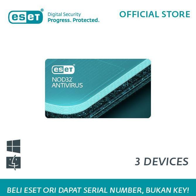 ESET NOD32 Antivirus 3 Devices