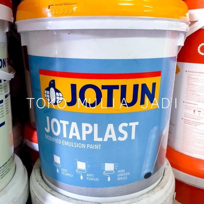 BEBAS ONGKIR - Cat tembok Jotun Jotaplast 18 Ltr / 25 26 kg warna putih / dinding interior dalam rua