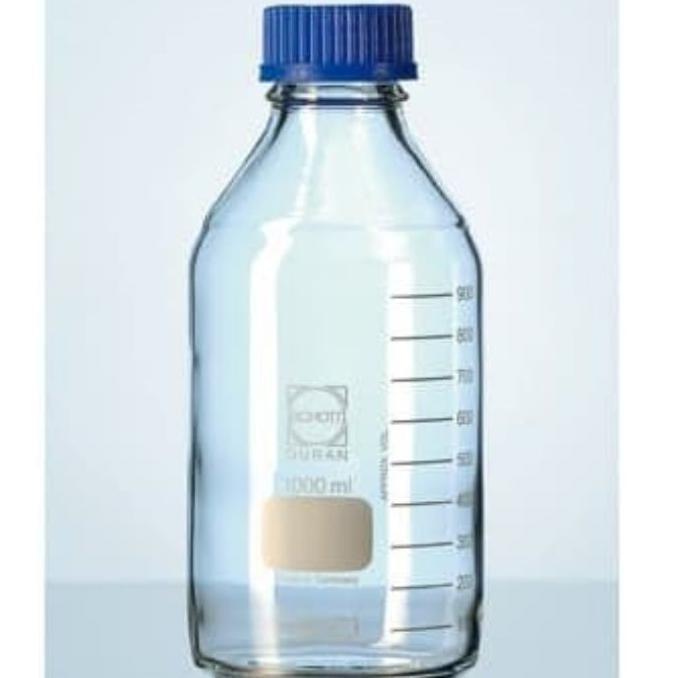 Laboratory Bottle 1000 Ml Duran Botol Duran 1000 Ml Botol Tutup Biru 1000 Ml Duran Botol Reagent Dur
