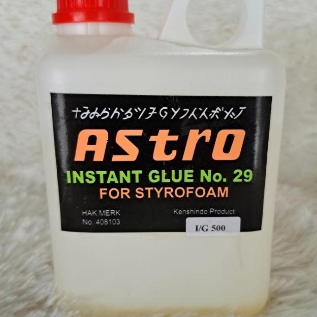 Lem Astro 500Ml/Lem Untuk Gabus/Lem Gabus Astro/Lem Sterofoam
