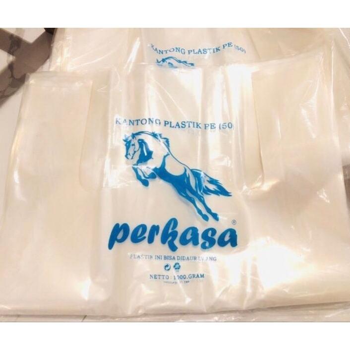 Kantong Plastik Takeaway Pe Bening Jumbo Uk 50 | Kresek Bening Utk Box Kue, Makanan, Catering, Parce