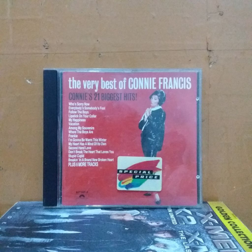 CD ORIGINAL THE VERY BEST OF CONNIE FRANCIS