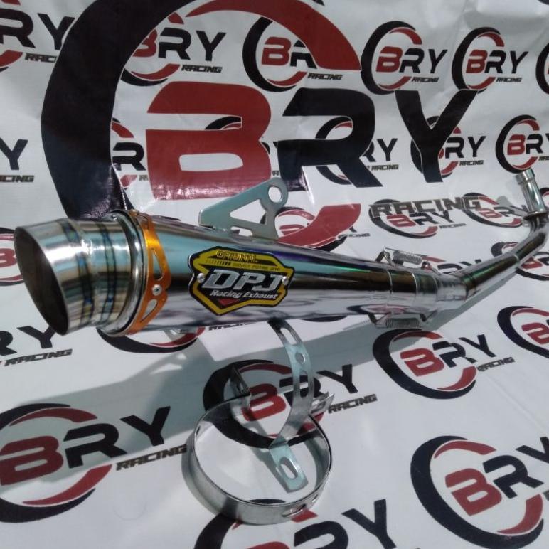 CALVORASUPPLY KNALPOT DPJ RACING ABSHOLUTE REVO KARISMA BLADE REVO FIT BERKUALITAS