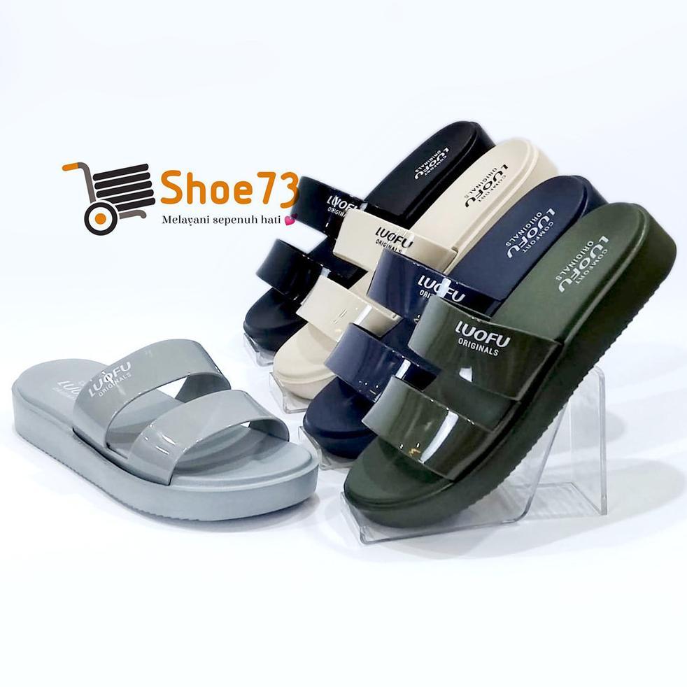 Sandal Wanita Slipper/Slide/Kokop | Luofu E 7199 A01S
