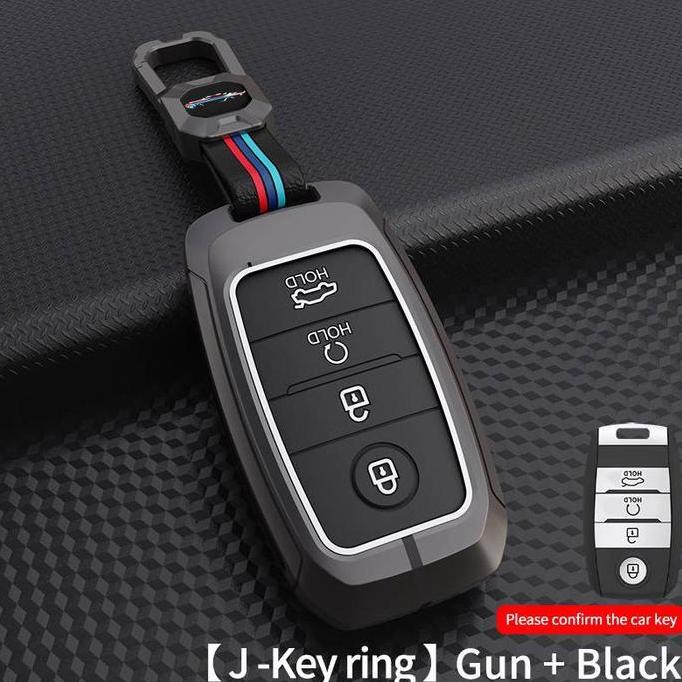 Sarung Kunci Alloy Kia Sonet Seltos Carens (4 tombol)