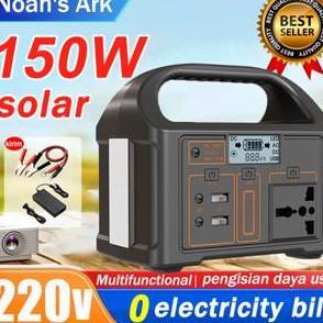NEW PORTABLE POWER STATION 150W/200W/300W 220V 50000MAH SOLAR POWER BANK CAMPING POWER SUPPLY GENERA