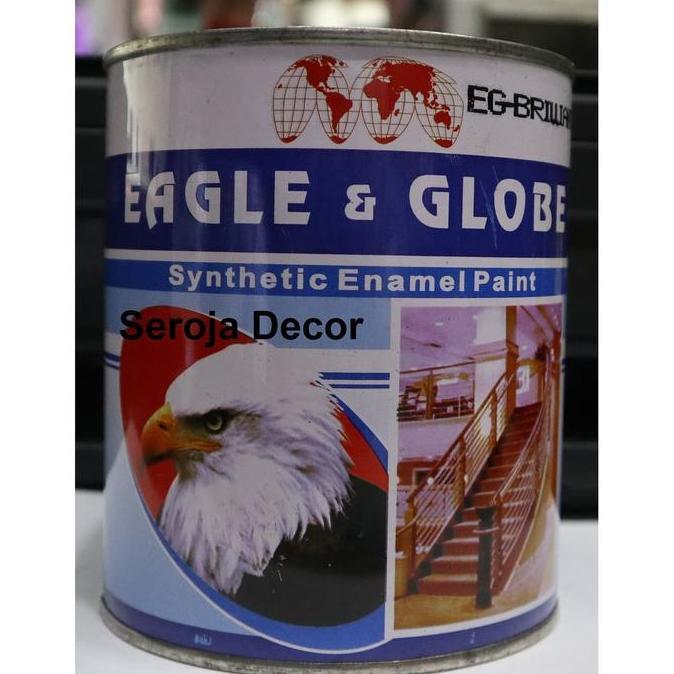 TERBARU - Cat Kayu & Besi Gold EAGLE GLOBE Cat Emas 1 kg