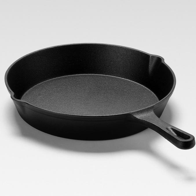 Wajan Besi Cor - Cast Iron Skillet - Steak Griller - Panci Besi Cor