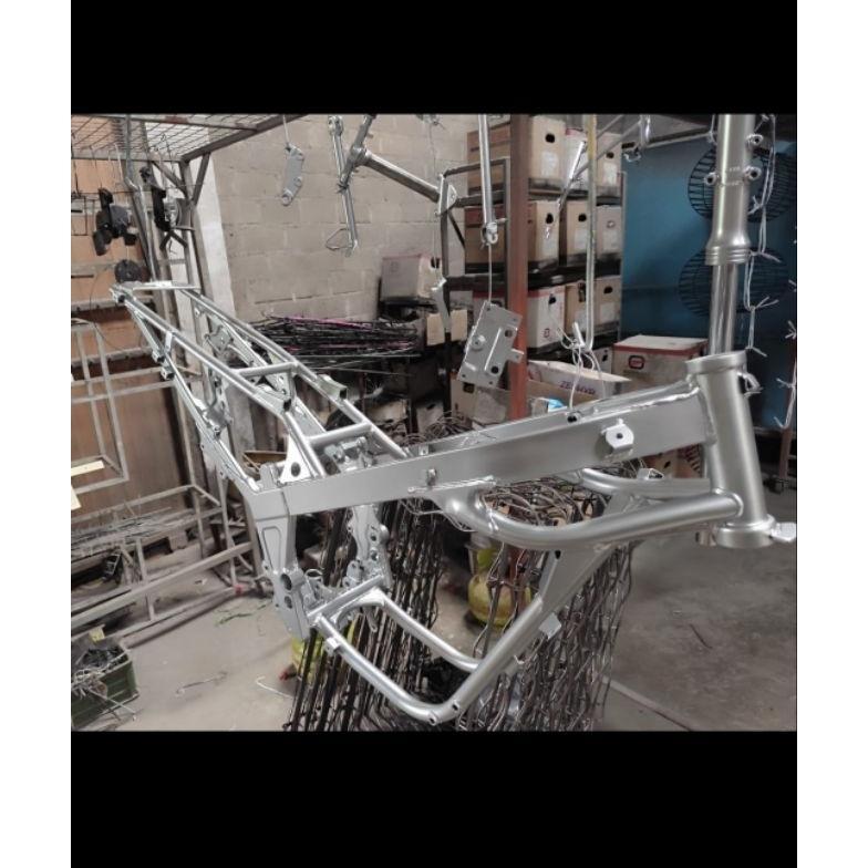Bubuk Powder Coating SILVER ALUMUNIUM (1 kg)