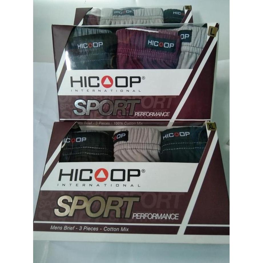 Sale Celana Dalam Pria Isi 3Pcs Hicoop Sport M L Xl