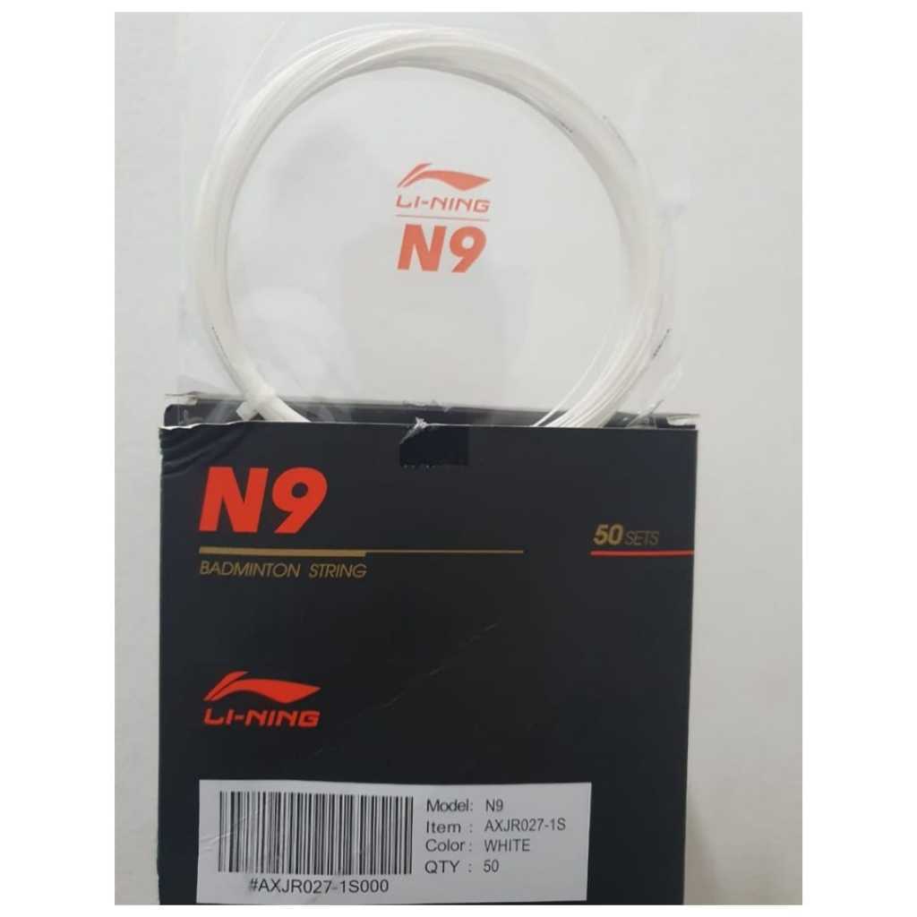 String Raket - Senar Raket Badminton Lining N9 Original