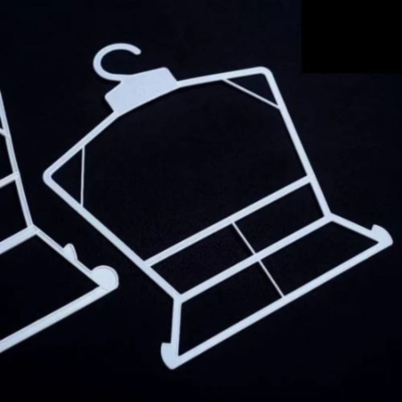 Hanger Layang Setelan  | Setelan Baju Anak,Tanggung, Dewasa | Hanger Layang Display Toko ( 1Lusin )