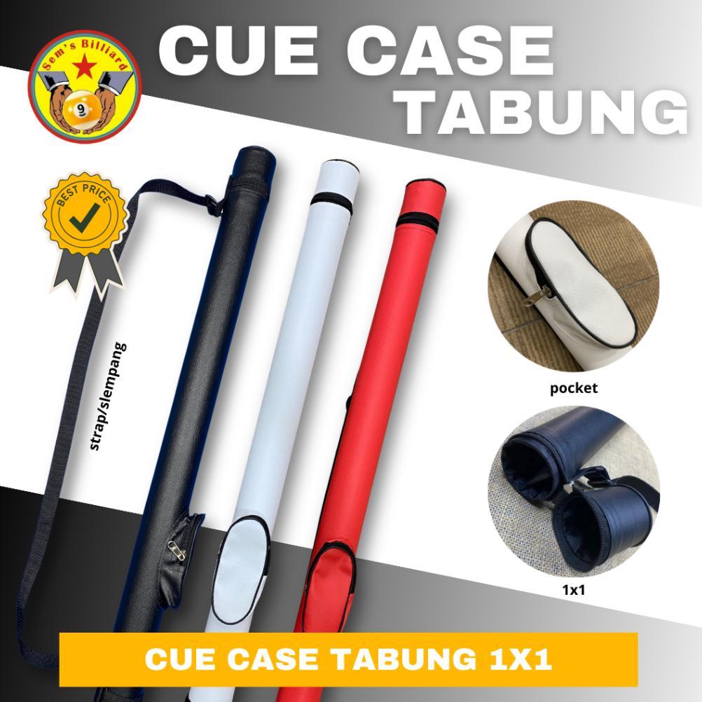 Tas Stick Billiard 1x1 Tabung - Black - Stick Billiard billiard