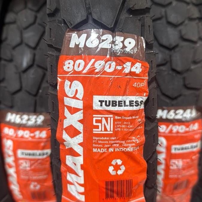 Murah Maxxis M6239 Dual Purpose 70/90-14, 80/90-14, 90/90-14, 110/80-14