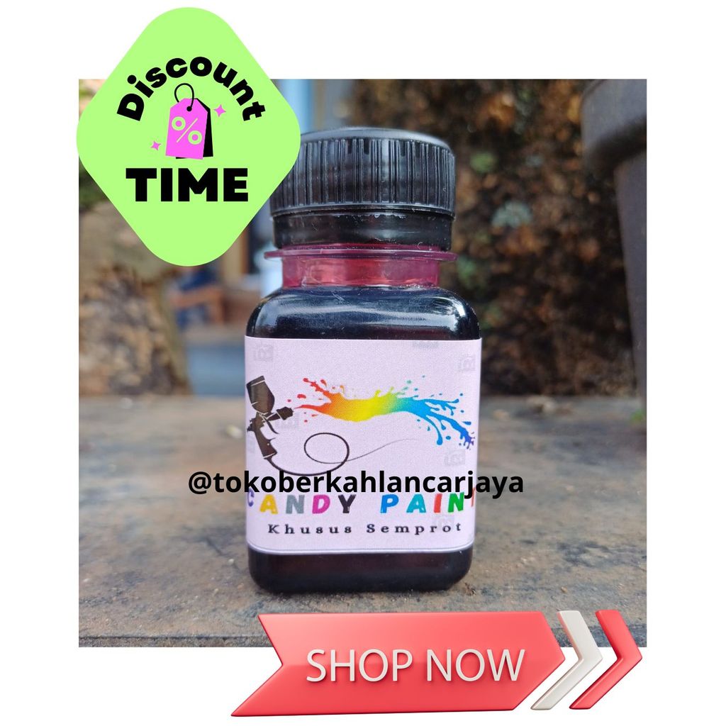 (SEMPROT) 50 ML CANDY PAINT CAT SEMPROT CHROME CAT LOGAM CHROME CANDY PAINT