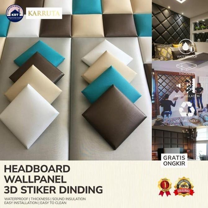 OSCAR PREMIUM | Headboard Bed Wall Panel Kedap Suara/Wall Foam Sticker