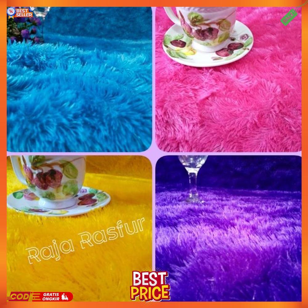 Termurah TERMURAH KAIN BULU RASFUR / KAIN BULU BONEKA LEBAR 100 CM X PANJANG 50 CM [R1]