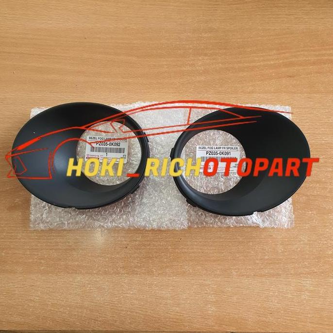 Cover Bezel Foglamp Fortuner Trd Original Satuan